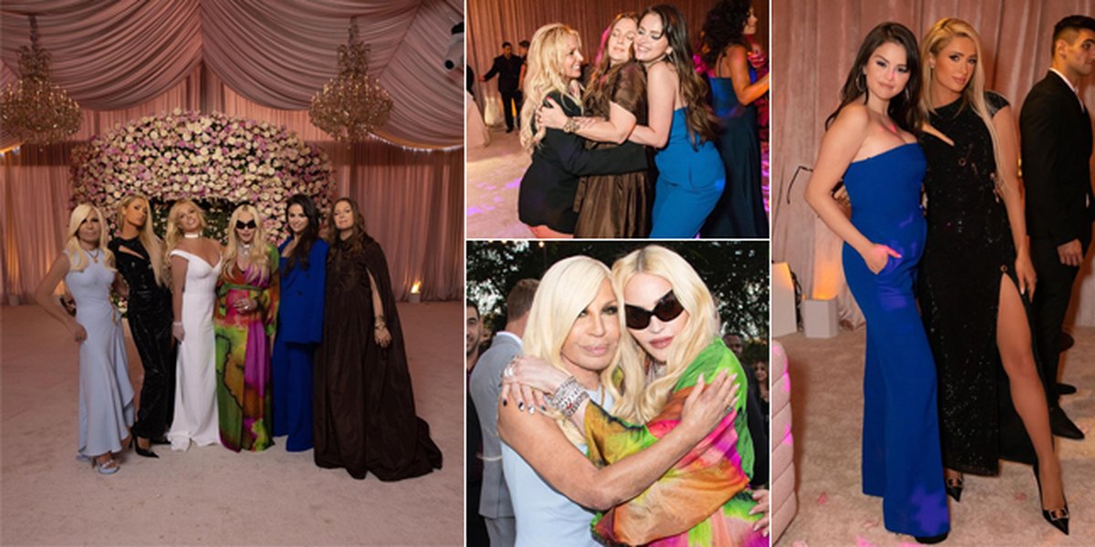 11 Photos of Madonna, Paris Hilton to Selena Gomez When Attending Britney Spears and Sam Asghari's Wedding Party