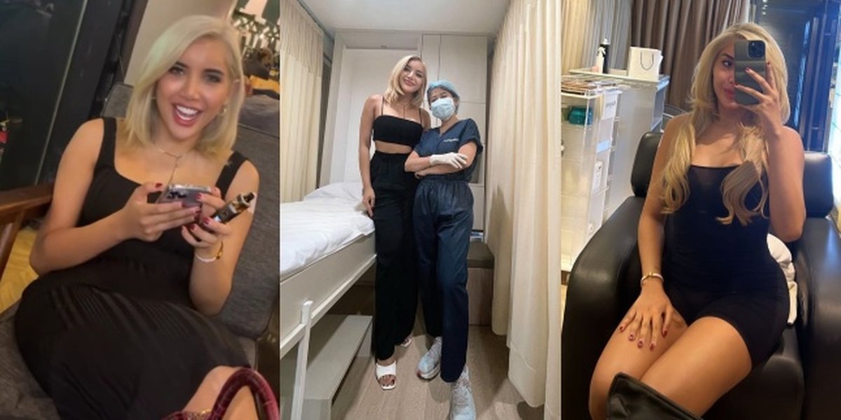 11 Photos of Millen Cyrus Who Now Has Blonde Hair, Inspired by Kim Kardashian But Called Similar to Barbie Kumalasari by Netizens