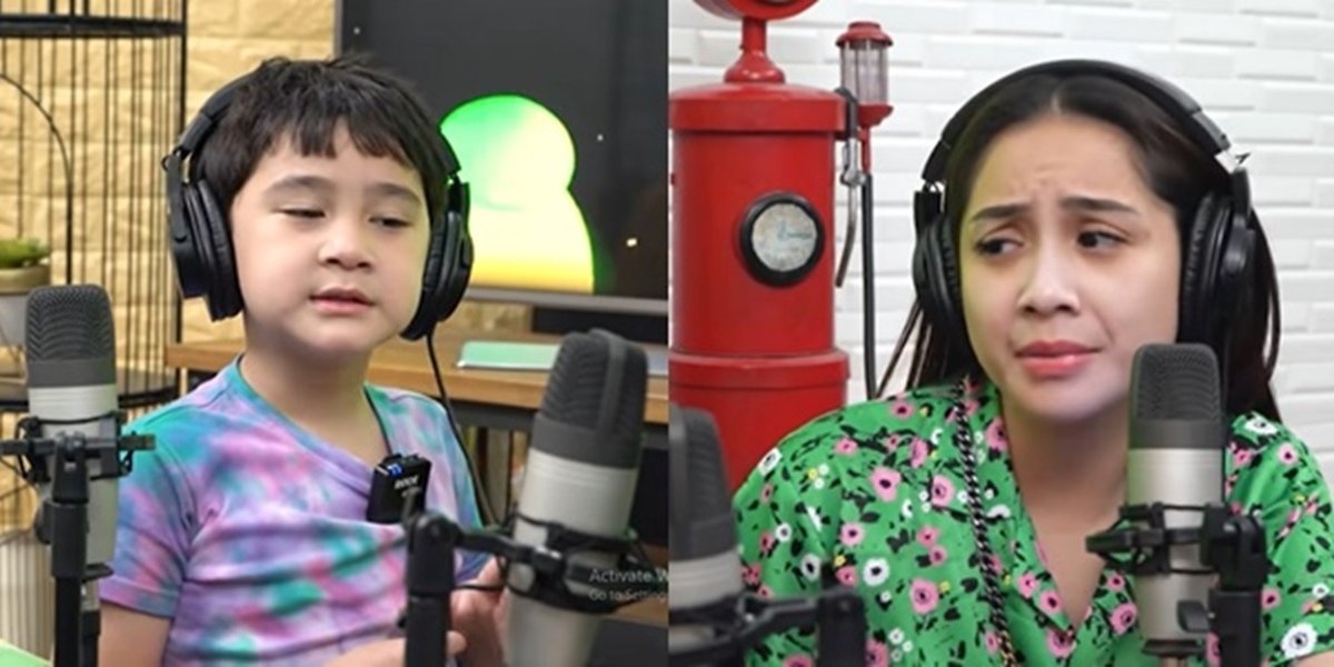 11 Portraits of Nagita Slavina in an Interview with Rafathar, Not Flinching When Asked About Quarrels with Raffi Ahmad