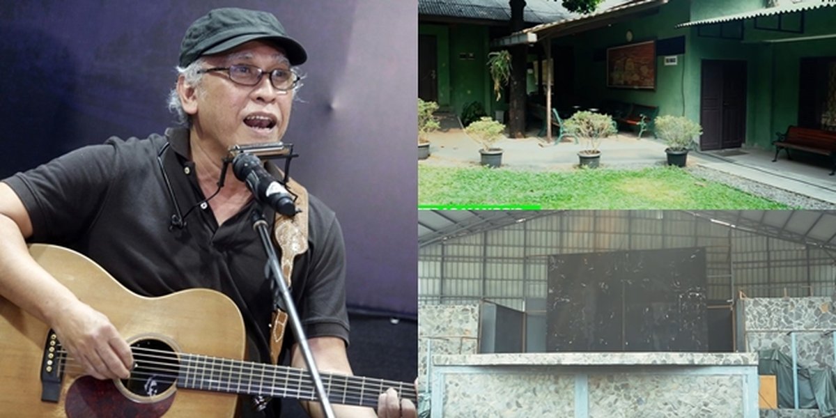 11 Portraits of Iwan Fals' House Built on a 2 Hectare Land, with a Concert Field Capacity of 7 Thousand People