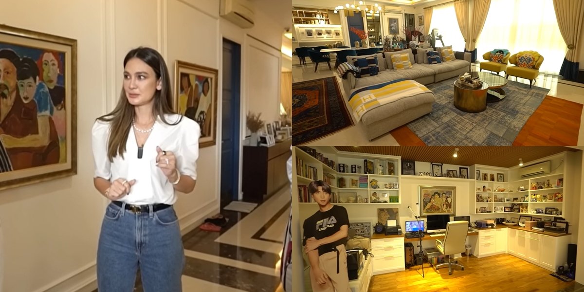 11 Pictures of Luna Maya's Luxury House that is Very Artistic and Filled with Paintings, Priced at 25 Billion but Occupied by Herself