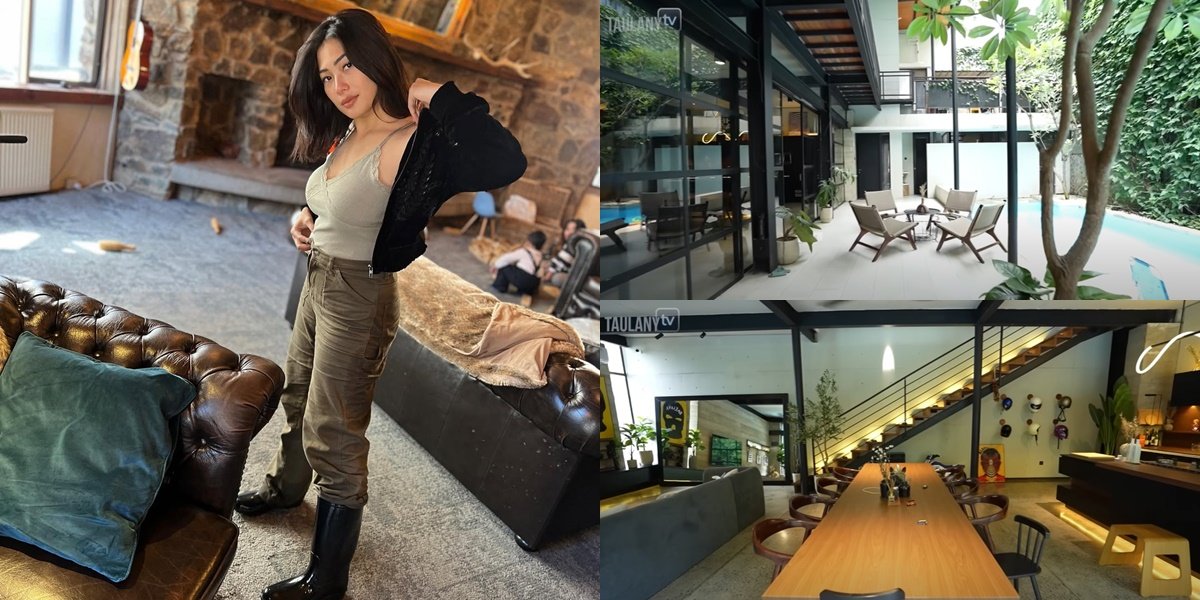 11 Portraits of Nabila Putri's House with an Industrial Concept, Sophisticated with Smart Home - There's the Most Legendary Table