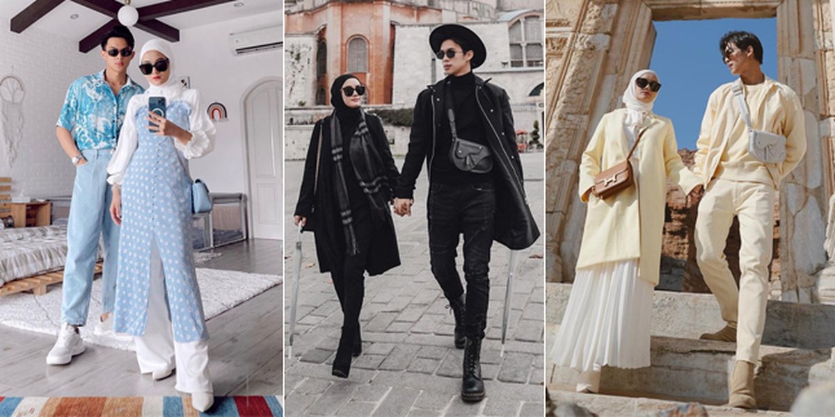 11 Latest Photos of Dinda Hauw and Rey Mbayang Who Like to Wear Matching Outfits, Compact and Harmonious Couple!