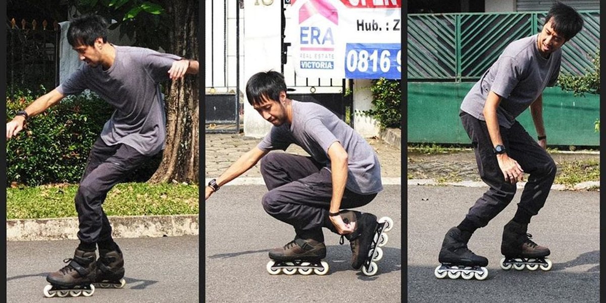 11 Latest Photos of Thomas Nawilis, the Actor of 'Di Sini Ada Setan', Who Likes Playing Roller Skates