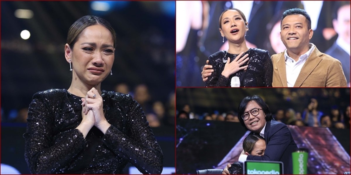 12 Photos of BCL's Comeback on the Indonesian Idol Stage, Made Crying Thanks to Judika's Performance