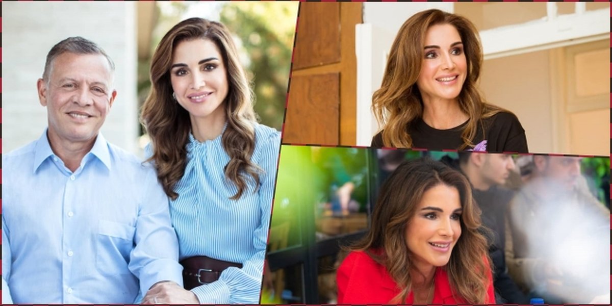 12 Beautiful Charms of Queen Rania, the Eternal Youthful Queen of Jordan Idolized by Netizens at the Age of Half a Century
