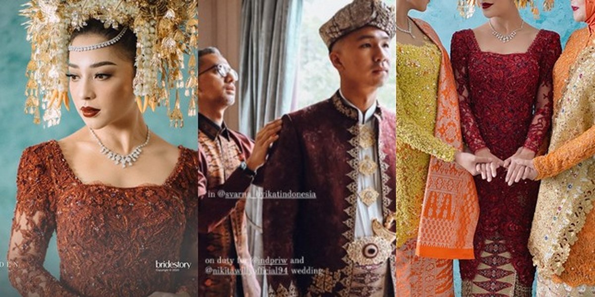 12 Portraits of Nikita Willy and Indra Priawan's Wedding Vows: From Stunning Preparations to Blissful Marriage
