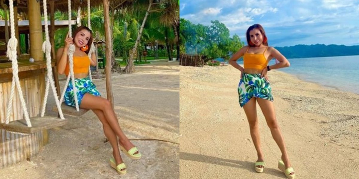 12 Photos of Eva Belisima, Kiwil's Ex, who is Getting More Beautiful and Cute, Called Like Barbie - Romantic Vacation with her Foreign Husband in Lombok