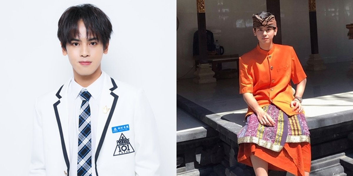 12 Portraits of I Wayan Toma Nakamura, Japanese Produce 101 Trainee with Balinese Blood: Former Student Council President at an Indonesian School - Former Competition Champion
