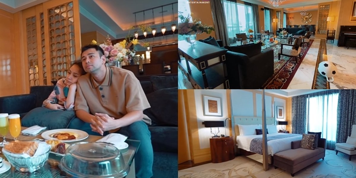 12 Pictures of Raffi Ahmad's Luxury Room During Vacation at a 5-Star Hotel, Costs Hundreds of Millions Per Night