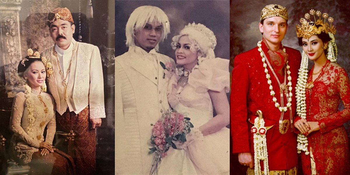 12 Old Pictures of Indonesian Celebrity Couples' Wedding Full of Memories, Wearing Javanese Traditional - Western Culture