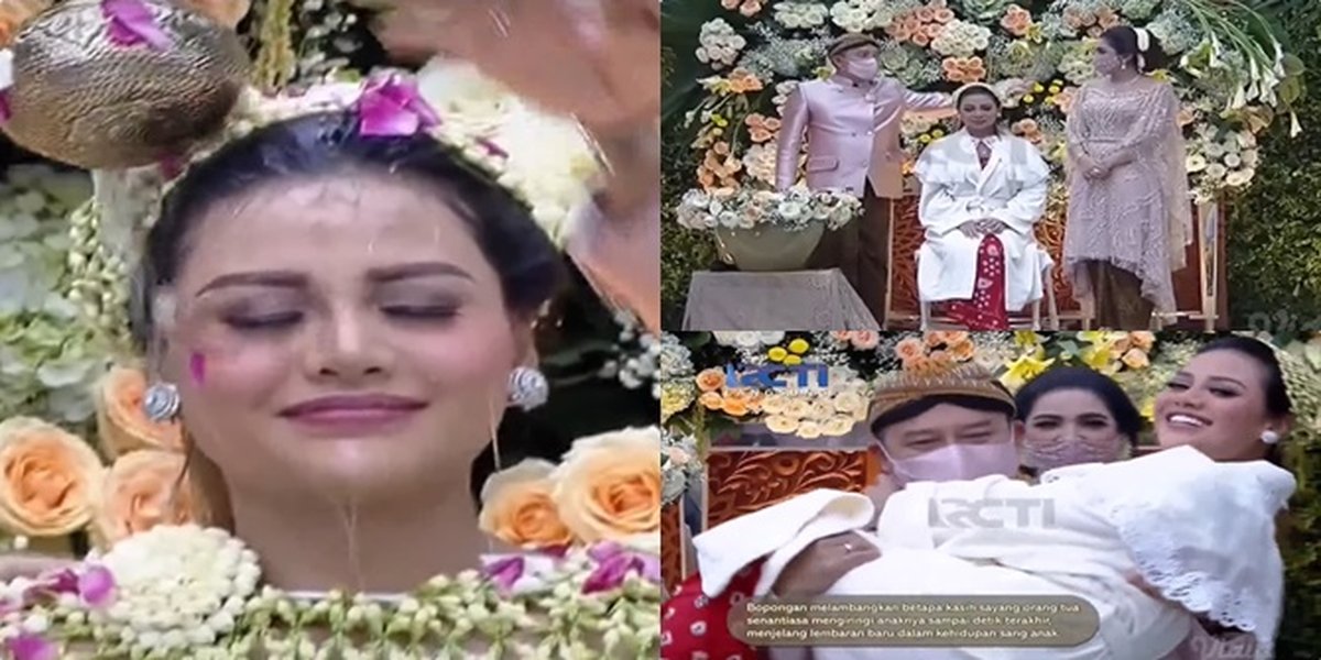 12 Moments of Aurel Hermansyah's Siraman Filled with Emotion and Happiness, Anang Hermansyah Carried Her