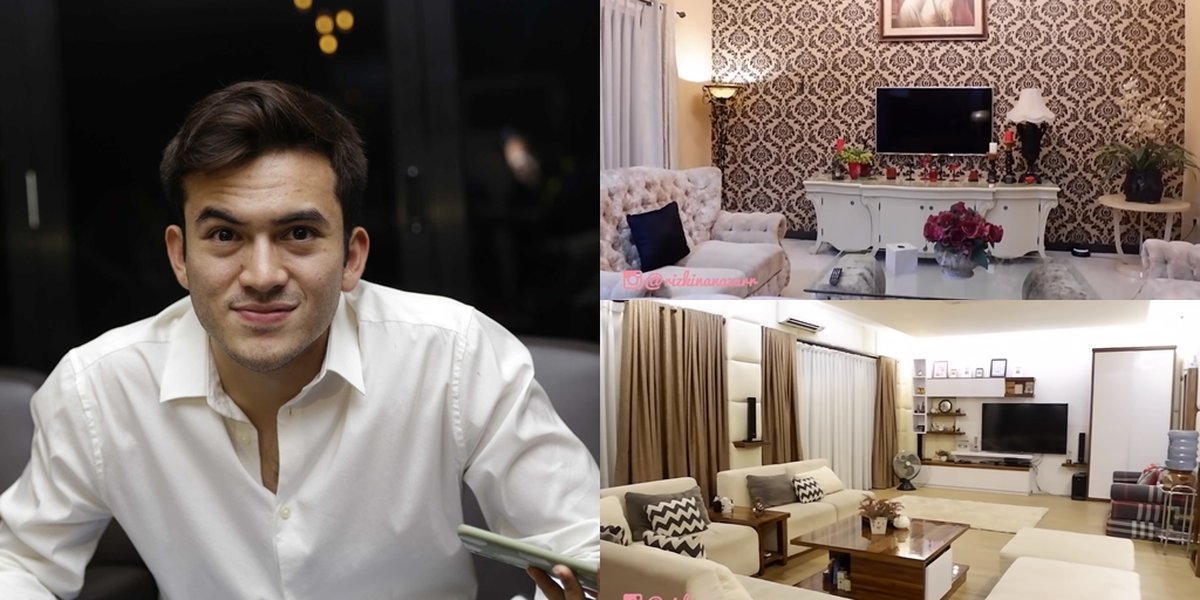 12 Photos of Rizky Nazar's House, with Many Living Rooms and Decorated with Paintings Made by His Father