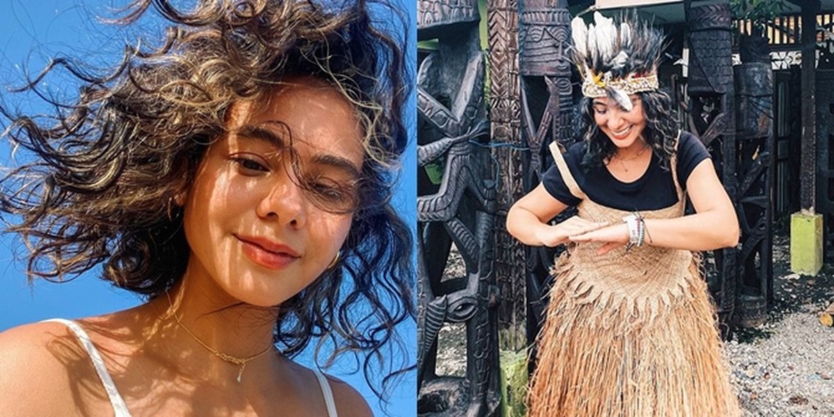 12 Latest Photos of Sahila Hisyam Successfully Attract Attention, Beautiful in Traditional Papua Clothes - Mesmerizing with Short Curly Hair