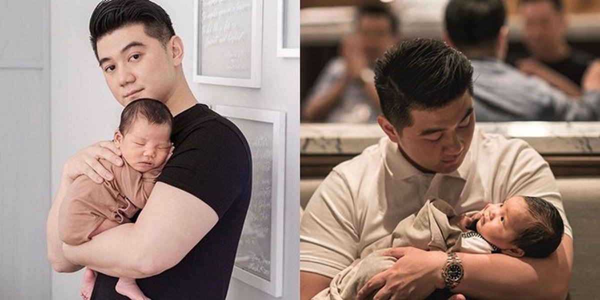 13 Photos of Chef Arnold and Baby Arthur, So Cute When Sleeping Together