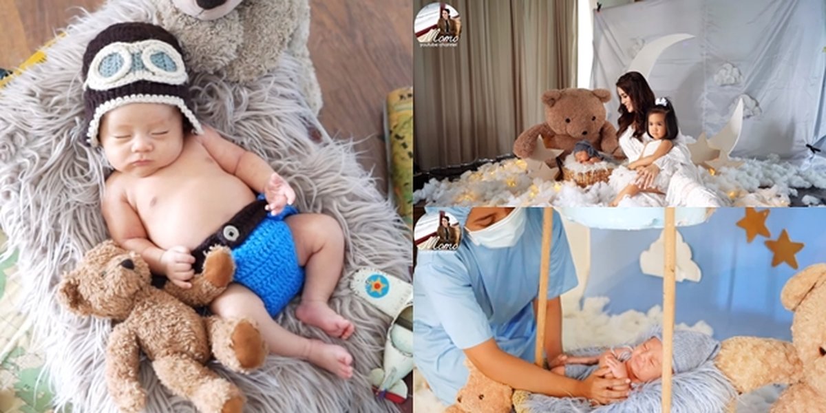 13 Moments Behind the Scenes of Baby Abe's Photoshoot, Momo Geisha's Child, Using Special Nurses - Becoming a Pilot to a Football Player