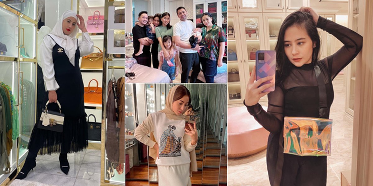 13 Photos of Indonesian Artists Showing off their Walking Closets at Home, Full of Luxury and Branded Items!