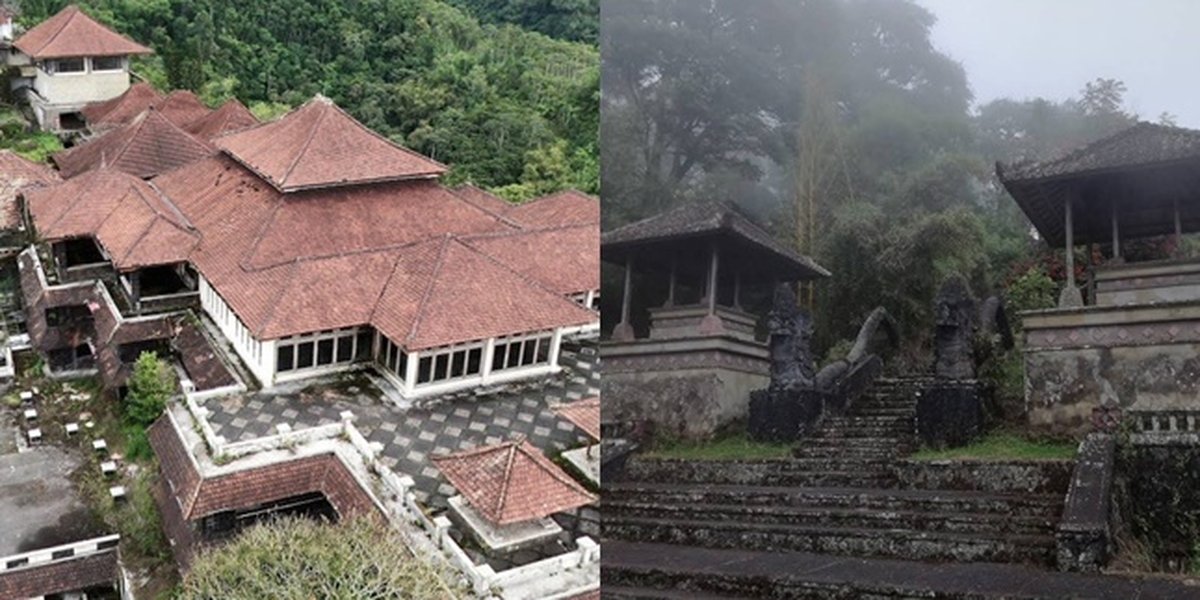 13 Potret Detail Abandoned Luxury Villa in Bali, Viral 'Haunted Palace' that Sends Shivers