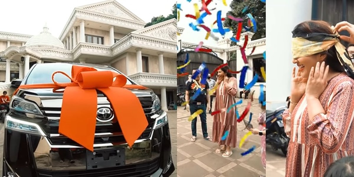 13 Pictures of Anang Hermansyah's Surprise for Ashanty, Buying Billionaire Car Mistaken for a Betta Fish