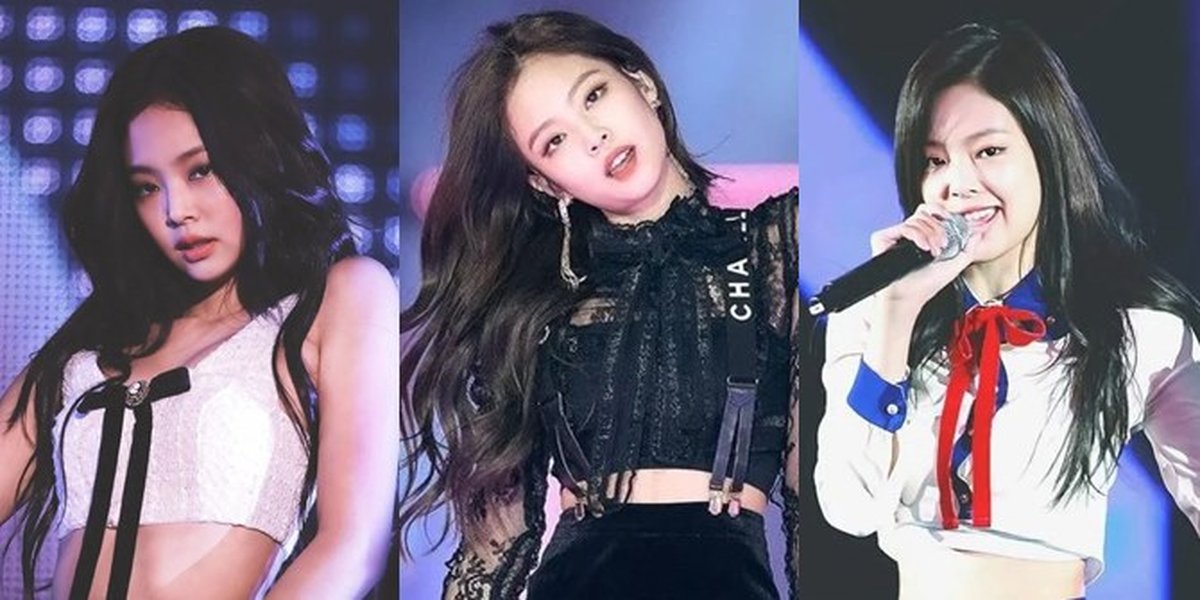 13 Photos of Jennie BLACKPINK's Signature Outfit: Wearing Ribbon-Adorned Clothes, Looking Cute and Chic!