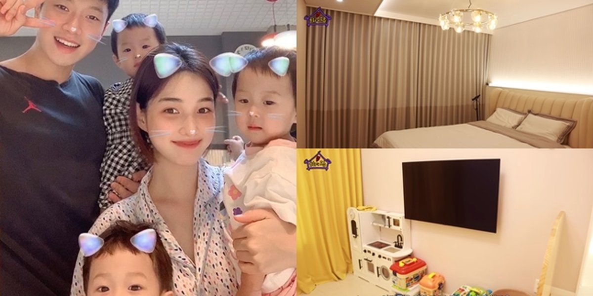 13 Pictures of Yulhee and Minhwan FT Island's Luxury House, Modern Minimalist Style Like a Star Hotel - Their Cute Children's Room