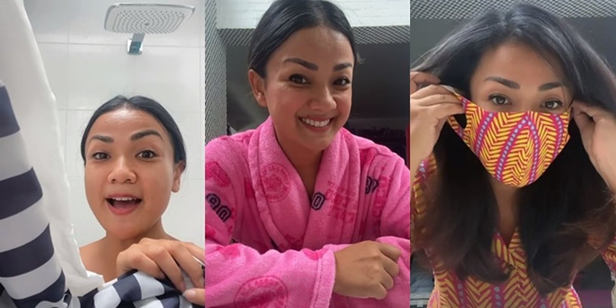 13 Photos of Nirina Zubir's Morning Routine While Being a Covid-19 Fighter, Must Look Beautiful Even When Sick