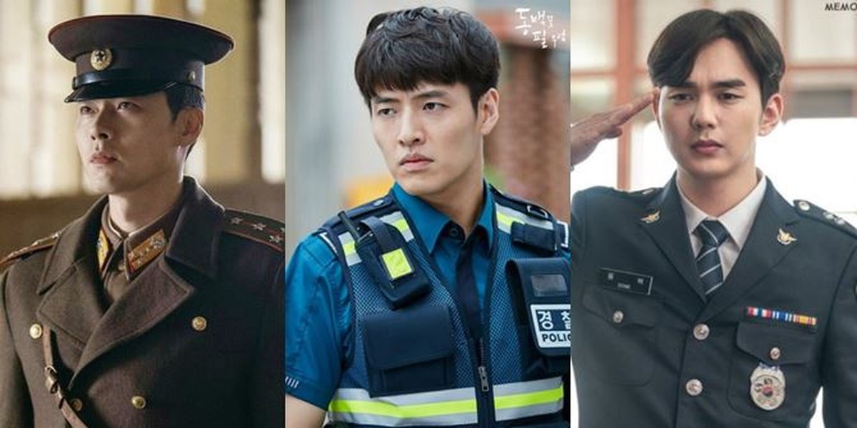 14 Handsome Actors in Uniform in Dramas, from Soldiers to Women's Dream Pilots