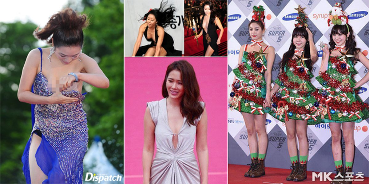 14 Actresses and K-Pop Idols Who Were Labelled as Worst Dressed Throughout the Red Carpet Event, Wardrobe Malfunction - Not a Good Look!