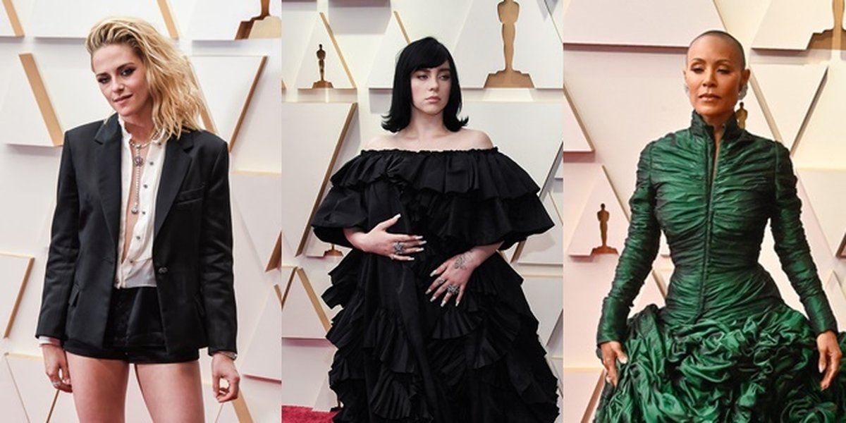 14 Dresses Too Unique to be Called Worst Dress Oscar 2022, Jada Pinket Smith's Green Dress to Kristen Stewart's Unbuttoned Shirt