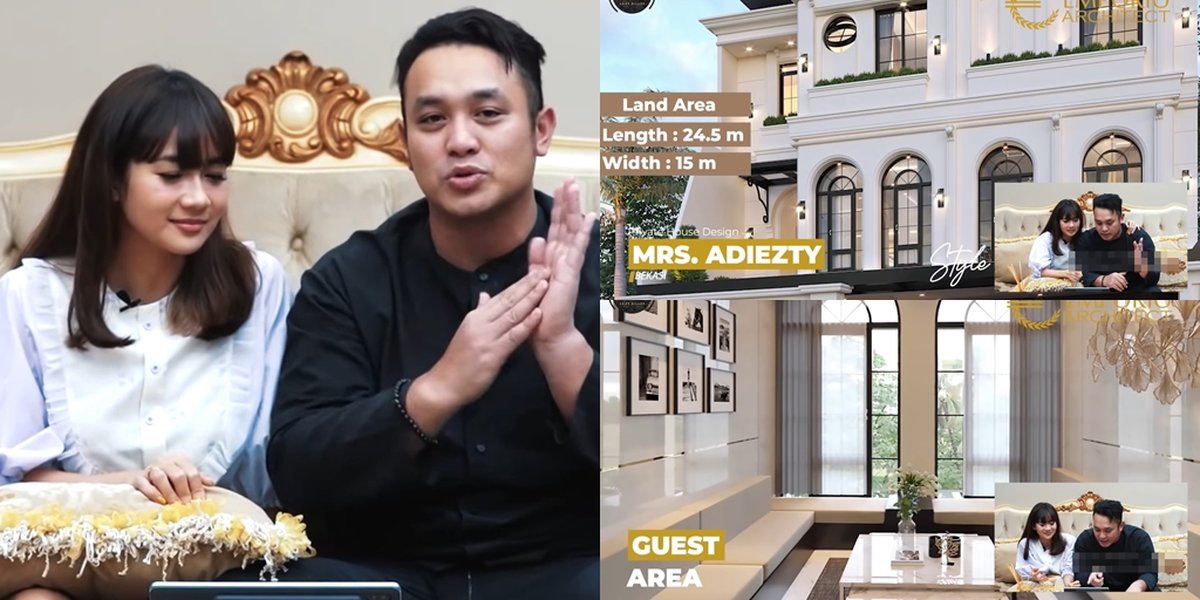 14 Photos of Gilang Dirga's New House that Will be Built, Luxurious and Elegant Designed in American Classic Style - Three Floors with Complete Facilities