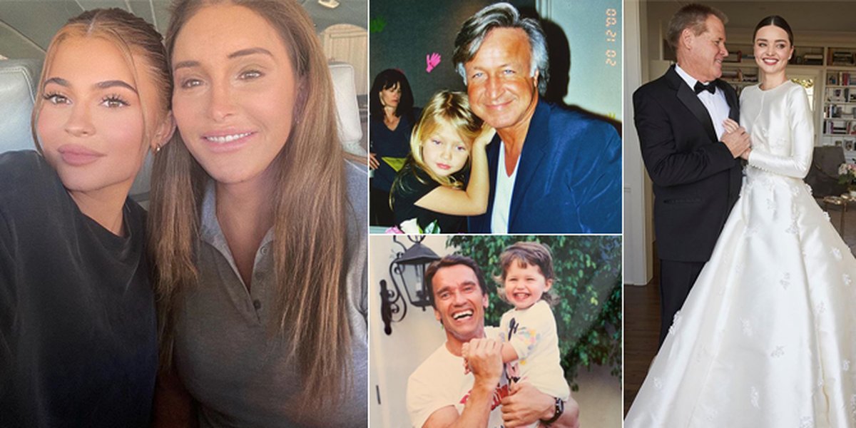 14 Sweet Hollywood Celebrity Tributes in Celebration of Father's Day, Featuring Kylie Jenner - Gigi Hadid!