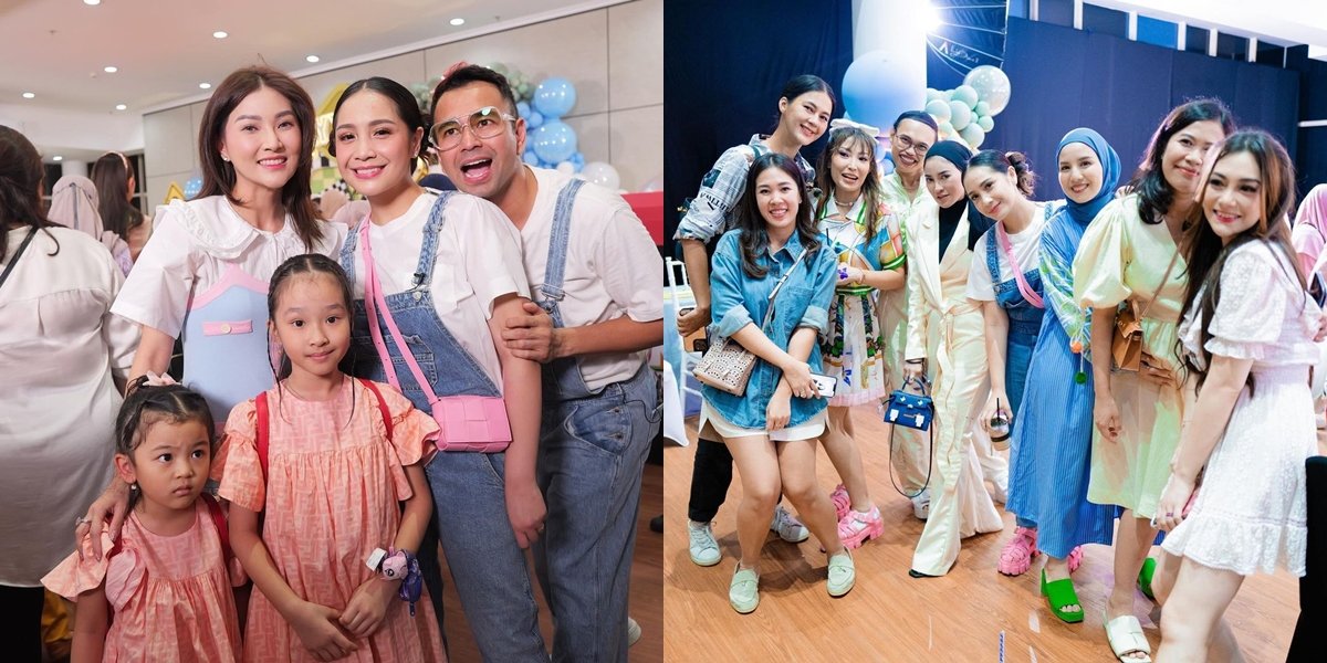 14 Photos of Artists at Cipung's Birthday, Nia Ramadhani Invites Mikhayla who now Wears Braces - Thariq Halilintar to Aaliyah Massaid