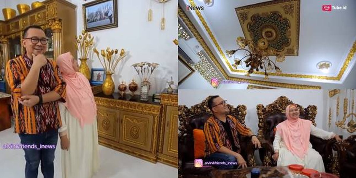 14 Portraits of Mama Dedeh's House, Every Corner of the Room is Covered in Gold - The Food Heaven