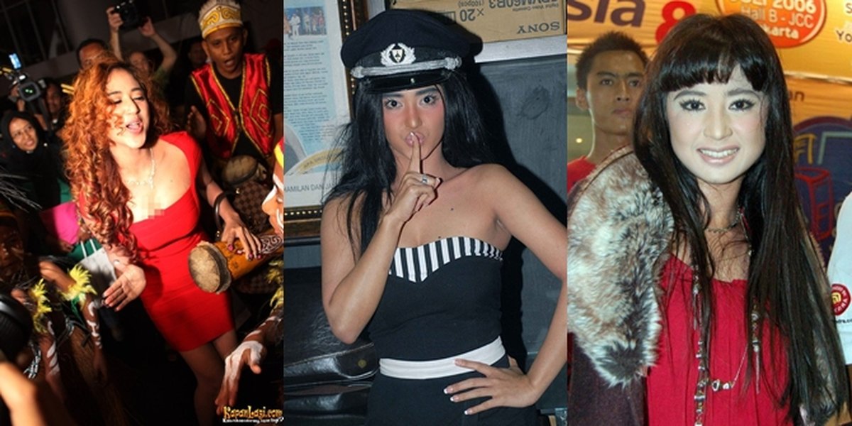15 Photos of Dewi Perssik at the Beginning of Her Career, Energetic and Sensual!