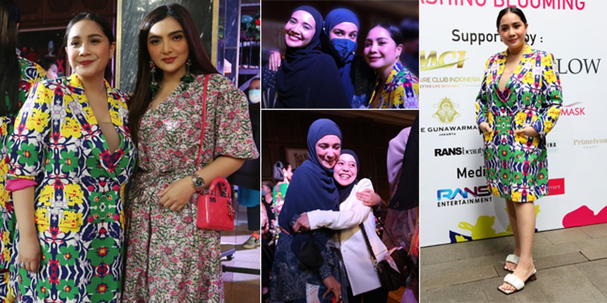 15 Beautiful Photos of Nagita Slavina at the Launching Event of Her Latest Fashion Collection, Attended by Lesti and Ashanty