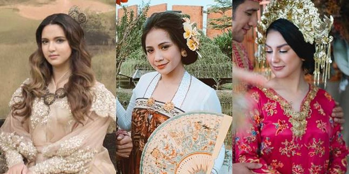 15 Beautiful Photos of Celebrities Wearing Traditional Outfits: Featuring Irish Bella, Nagita Slavina, and Nia Ramadhani!