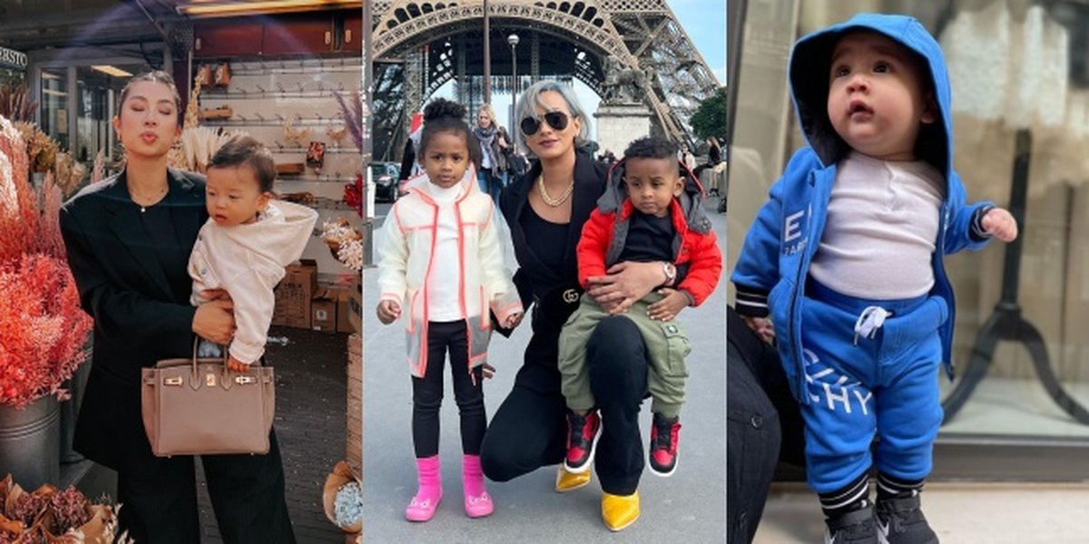 15 Portraits of Celebrity Kids' Fashionable Style Abroad, Equally Fashionable as Their Parents - Still a Baby but Already on Vacation