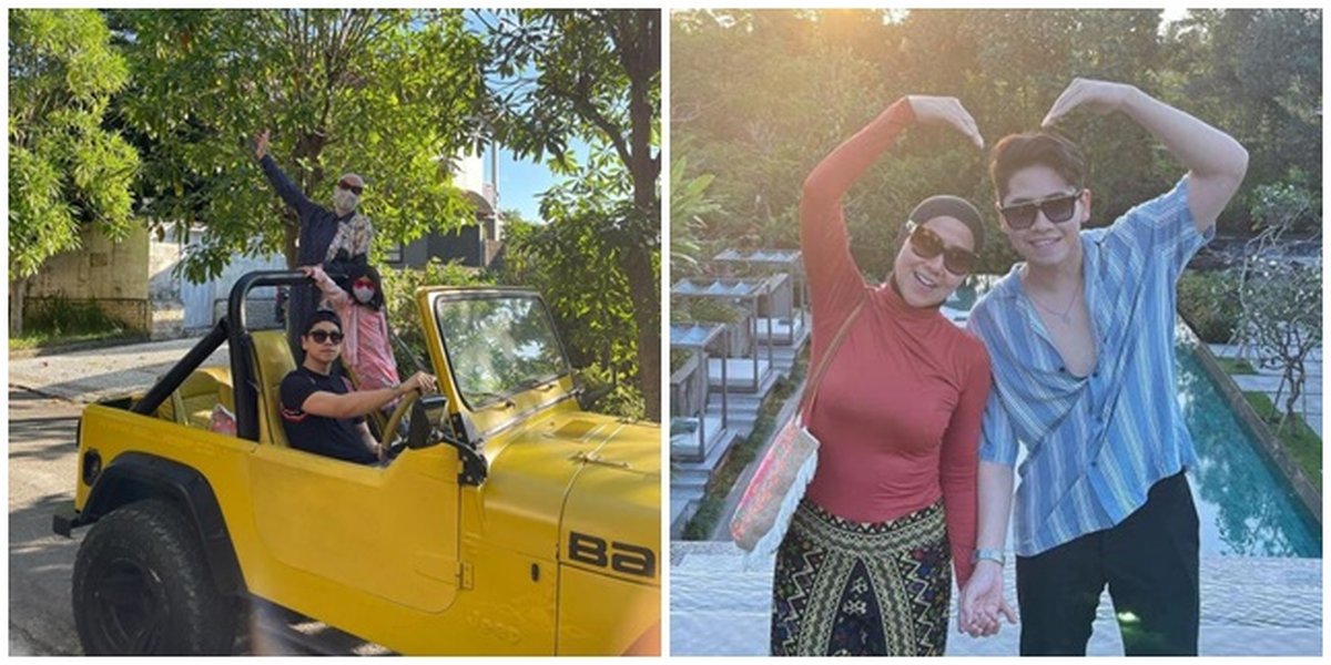 15 Photos of Venna Melinda's Vacation in Bali, Changing 3 Expensive Resorts and Trying 4 KM Cycling Route