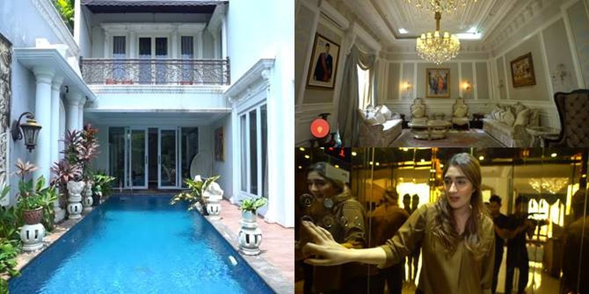 15 Pictures of Tania Nadira's Luxury House, Gold-Plated Elevator - There's a Special Free Area