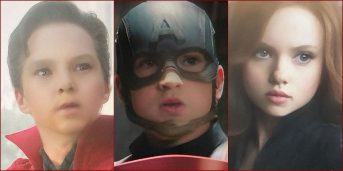 15 Superhero Avengers Use Baby Face Snapchat Filter, Super Cute!