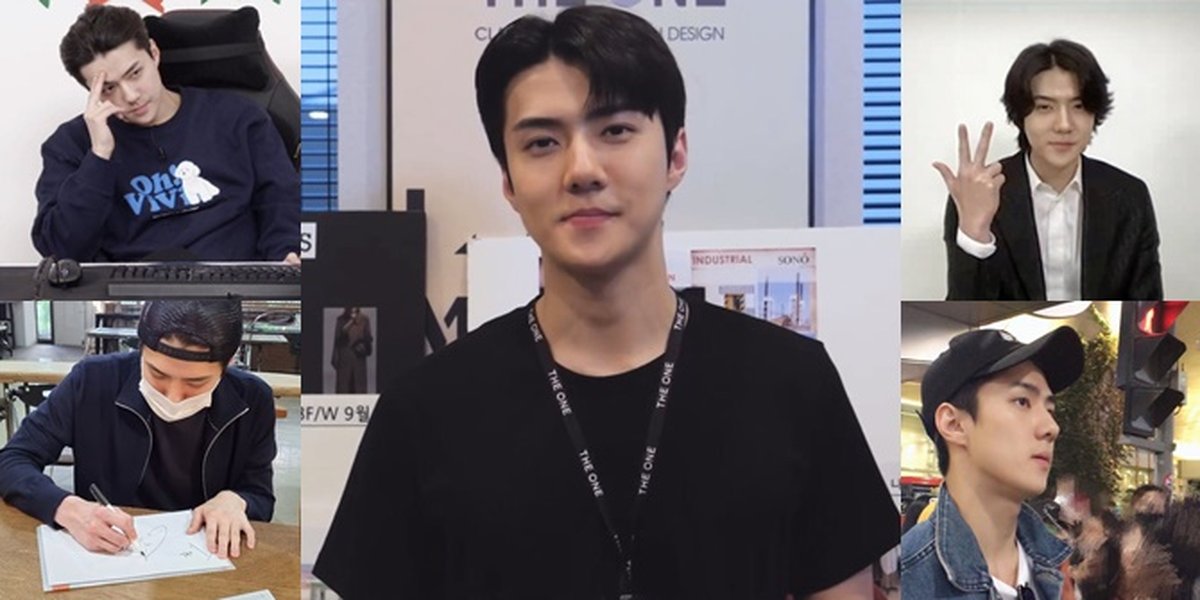 17 Photos of Sehun EXO as an Active Student on Campus who can Still Hang Out and Date, Eliminating the Image of a Rarely Bathing Engineering Student