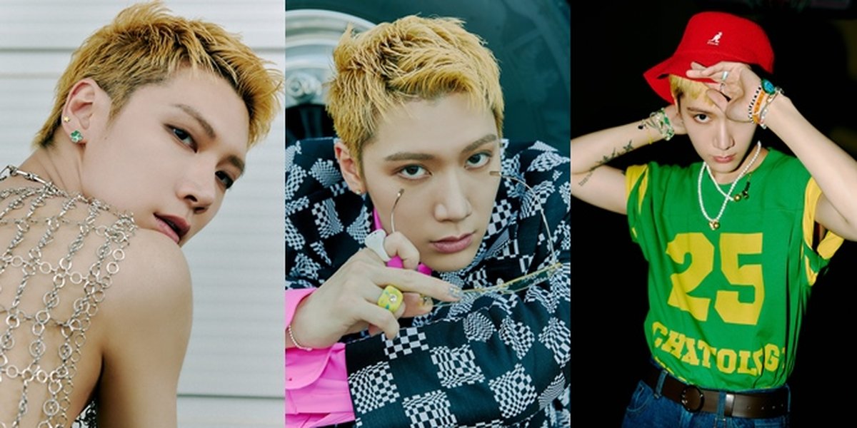 17 Teaser Photos of Ten NCT's Solo Single 'Paint Me Naked', Edgy with Nail Art and Blonde Buzz Cut Hair!