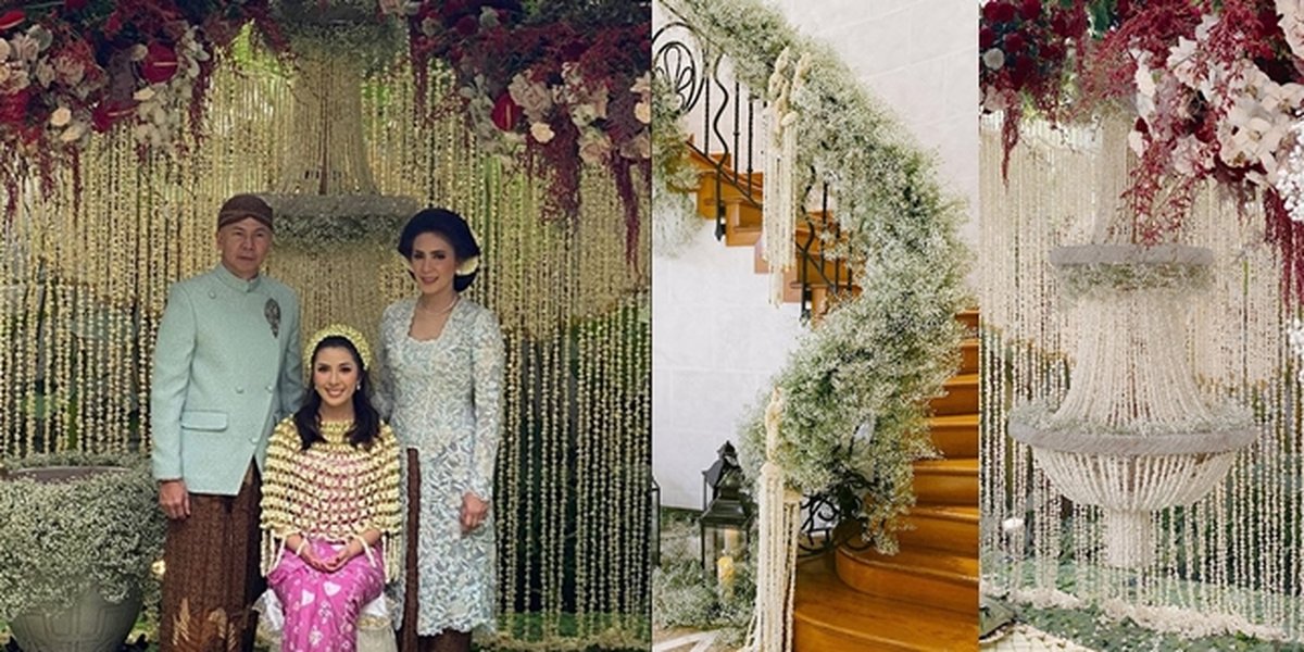 17 Portraits of Vannya Istarinda's Siraman, Bakrie Family's Prospective Daughter-in-Law, Luxurious and Full of Jasmine Flowers