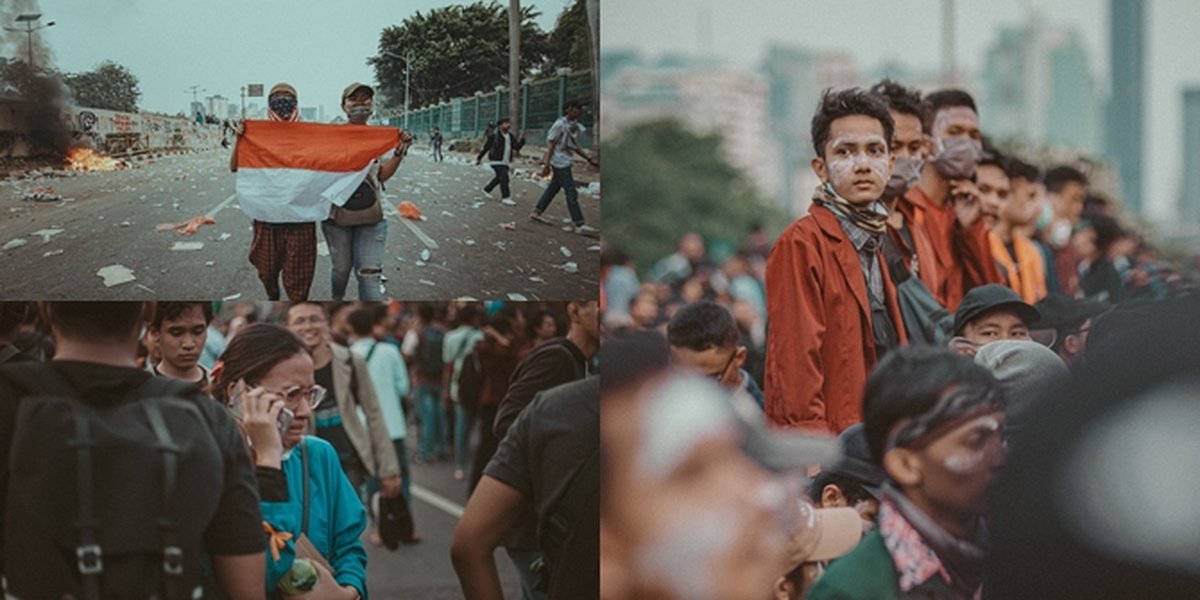 20 Other Sides of Student Actions in the DPR, Demonstrators' Laughter and Tears - The Crowded Asongan