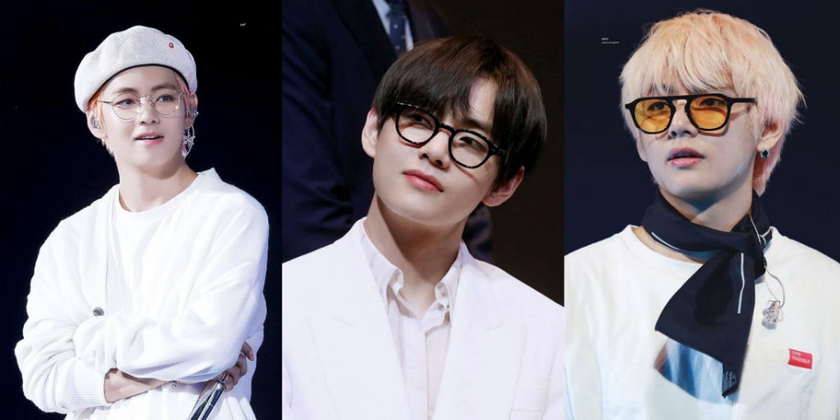 21 Photos of V BTS Wearing Glasses, His Charm Often Makes Fans Blush