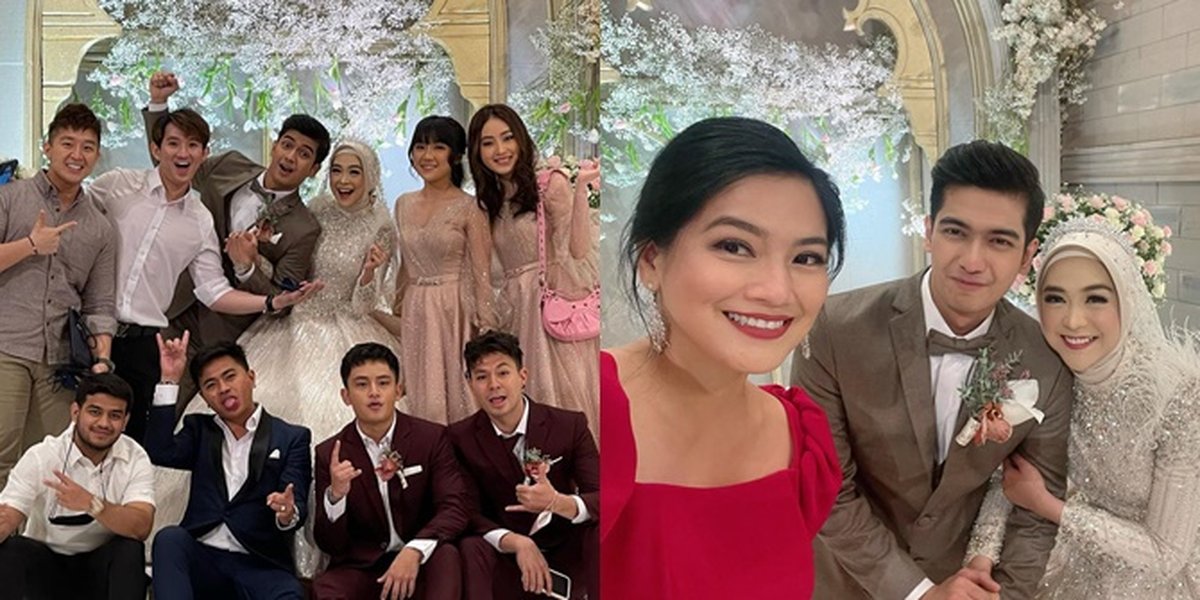 25 Photos of Guests who Attended Ria Ricis and Teuku Ryan's Reception, Including Larissa Chou, Nissa Sabyan, and Ririe Fairus