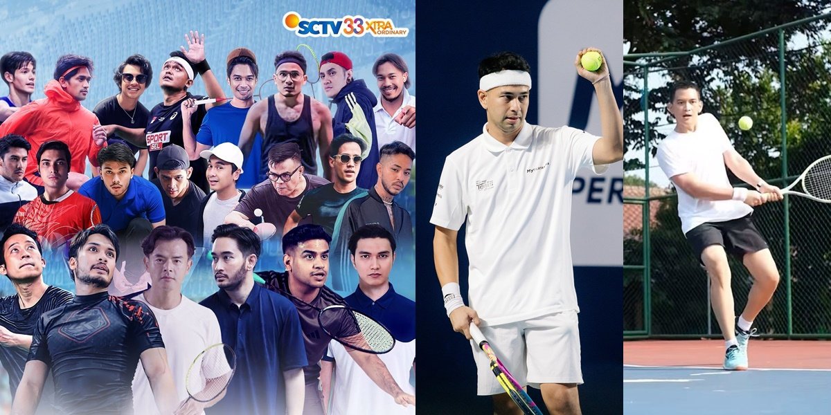 26 Male Celebrities Participating in the Indonesian Celebrity Olympics, from Raffi Ahmad to Aldi Taher vs Rizky Billar