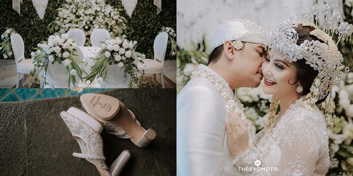 8 Photos Detailing Tiwi's Wedding, Rich with Traditional Touches