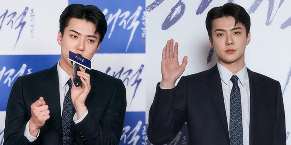 6 Photos of Sehun EXO at the Press Conference for the Film 'THE PIRATES: GOBLIN FLAG', His Youthful Aura is More Evident