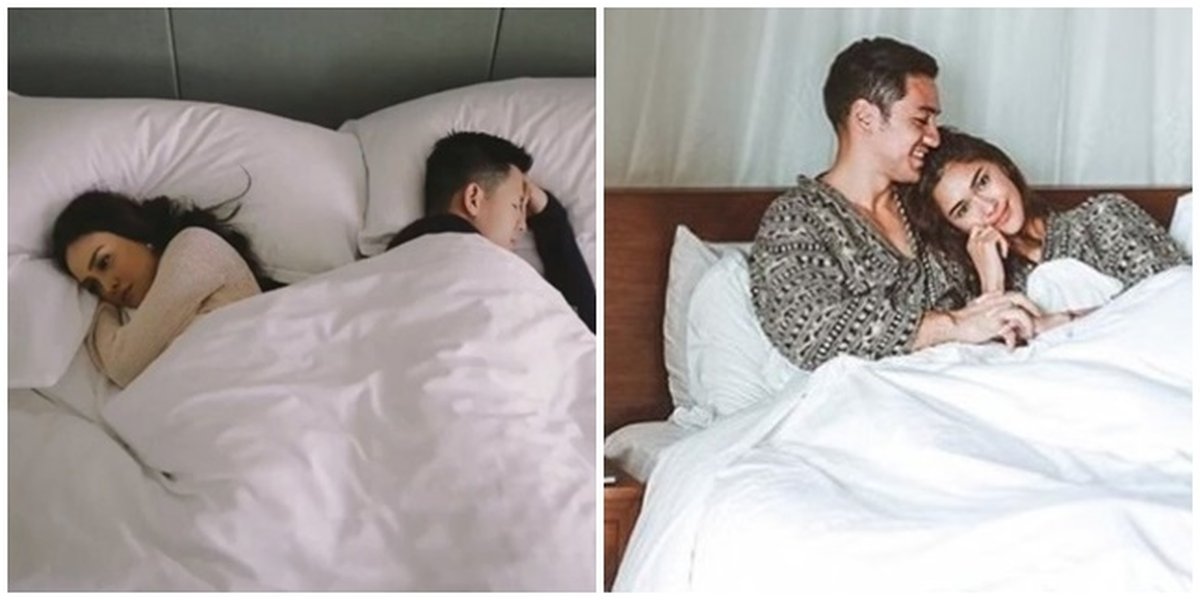 6 Celebrity Couples Show Off Photos on the Bed, Some of Them Are Mocked by Netizens